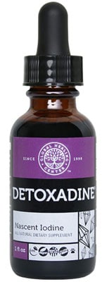Detoxadine nascent iodine supplement 